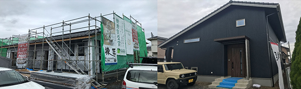 自然に囲まれた憧れの平屋住まい